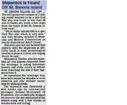 st. simons shipwreck, chas news and courier 1983.webp