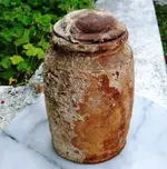 shipwreck jar with top and flint 1 RESIZED.webp shipwreck jar with top and flint 1 RESIZED.webp