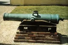 shipwreck cannon from Civil War.webp