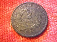 1864 - Two Cent Piece - reverse side.JPG
