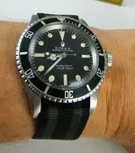 Real Bond MovieStrap on Rolex Submariner.webp