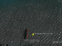 Shadow off Duck Key close-up, 1999.png