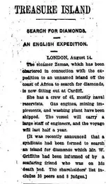The Daily News  Wednesday 15 August 1906, page 2 DIAMOND TREASURE.webp