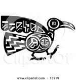 13919-Mayan-Or-Aztec-Bird-Design-In-Black-And-White-Poster-Art-Print.webp