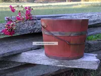 1800s_primitive_wooden_bucket_bail_handle_staved_old_style_bittersweet_paint_nr_1_lgw.webp