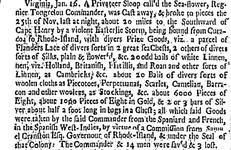 Sea Flower, Boston News-Letter 3-12-1704.png