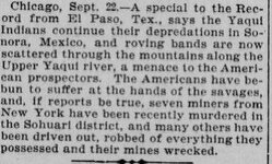 Los Angeles Herald, Number 358, 23 September 1899 — The Yaqui War.jpg
