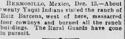 San Francisco Call, Volume 77, Number 14, 14 December 1894 — Cowboys Killed by Indians..jpg