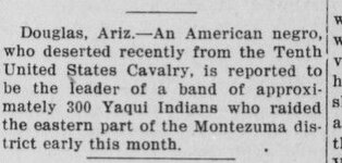 Sausalito News, Volume 35, Number 49, 6 December 1919 — UNITED STATES NEGRO LEADS YAQUI IN.jpg