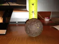 2 inch cannon ball with pitting.webp