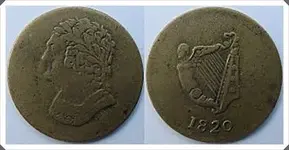Example - 1820 Lower Canada Half Penny Token.webp