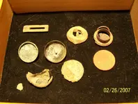 tims buttons, homemade lead button 2-25-07.webp