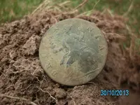 1746 George II Halfpennie Obverse.webp