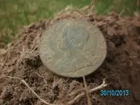 1746 George II Halfpennie Reverse.webp