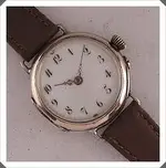 Early CYLINDRE '1900 Antique Swiss Silver Wrist Watch.webp