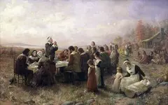 the-first-thanksgiving-Jennie-Augusta-Brownscombe-sad-hill-news.webp