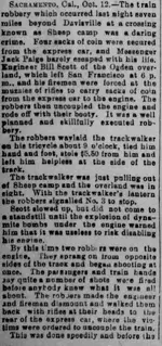 Los Angeles Herald, Volume 43, Number 2, 13 October 1894 — DETAILS OF THE ROBBERY p1.webp
