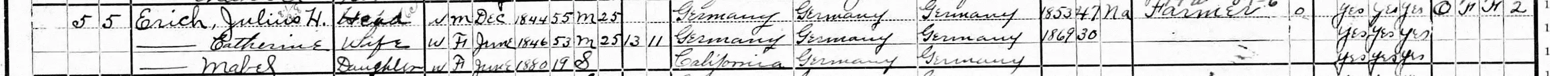 1900UnitedStatesFederalCensusForJuliusHErich nickolas township.webp