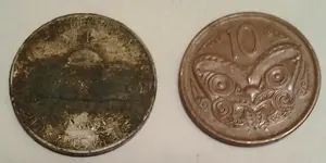 '43P nic and '06 NZ 10 cent rev.webp