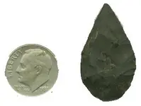 lenape artifact teardrop cutter.webp