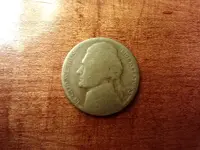 Jefferson Nickel_1943-P_Obverse_Found 2014-03-26.webp
