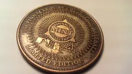 Back of Randy Johnson 1998 coin.webp