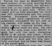 San Francisco Call, Volume 103, Number 105, 14 March 1908 — WARSHIP PAYCHEST ROBBED OF $3,800...webp San Francisco Call, Volume 103, Number 105, 14 March 1908 — WARSHIP PAYCHEST ROBBED OF $3,800...webp