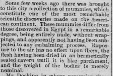 Sacramento Daily Union, Volume 57, Number 104, 22 June 1887 — AZTEC MUMMIES P1.webp