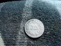 My First Barber Dime And Token 002.webp