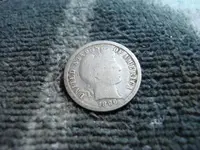 My First Barber Dime And Token 001.webp