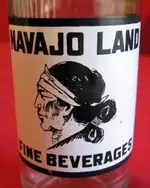 Navajo Land Bottle profile closeup.webp