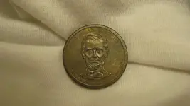 Second Dollar Coin Metal Flower and Other Stuff Sept. 21 2014 001.webp