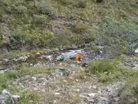 metal detecting & panning on claim 2.webp