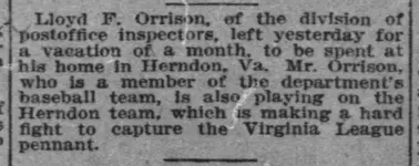 Herndon Article Lloyd F Orrison Wash Times Aug 30, 1908.webp