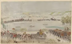 The_royal_procession_of_Shah_Alam_II_with_his_army_processing_from_right_to_left_along_the_ba...webp The_royal_procession_of_Shah_Alam_II_with_his_army_processing_from_right_to_left_along_the_ba...webp