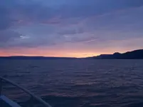 arriving back in aspy bay  sunset.webp