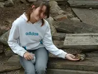 Alysha With Chipmunk.webp