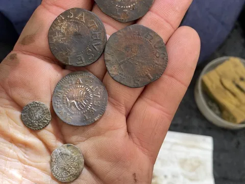 New England tree coin hoard back story by TRHNTR