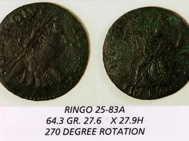 1783 King George III "GEORGIVS" backwards "S" UPDATE ID 25-83A OMG!