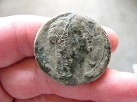 My Most Amazing Coin Find Ever: CLEOPATRA I  AS  ISIS 204-180 B.C.