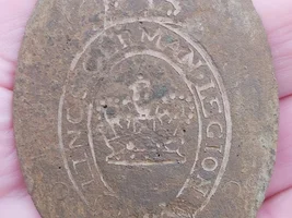 War of 1812 Belt Plate...Marked!!
