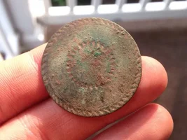 I had to share this! Ca. 1790 Halbach Baltimore Pistol Butt Cap