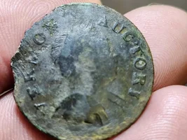 *UPDATE* Cleaned up nicely! Just dug one of the rarest New Jersey Contemporary counterfeits 1787 Maris 83-ii variety R7