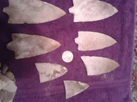 Unreal day!! Relics, and a 13 projectile point cache!!!