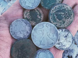 Day 2 new permission. 5 silvers,1808 half cent, 2 large cents and a NJ copper!