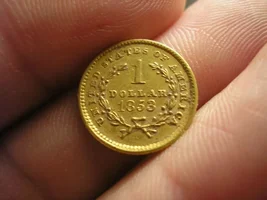 Trip to S.C. = 1853 Longacre "Type I" Liberty Head Gold Dollar!