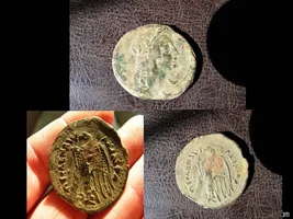 My Most Amazing Coin Find Ever: CLEOPATRA I AS ISIS 204-180 B.C.