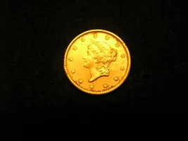 Trip to S.C. = 1853 Longacre "Type I" Liberty Head Gold Dollar!