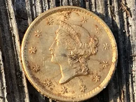 1852 Gold $1 again