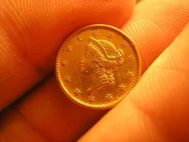 Trip to S.C. = 1853 Longacre "Type I" Liberty Head Gold Dollar!